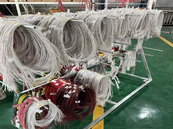 Wire material preparation site